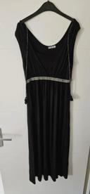 Robe longue noire - Vertbaudet