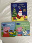 Lot de 3 livres peppa pig