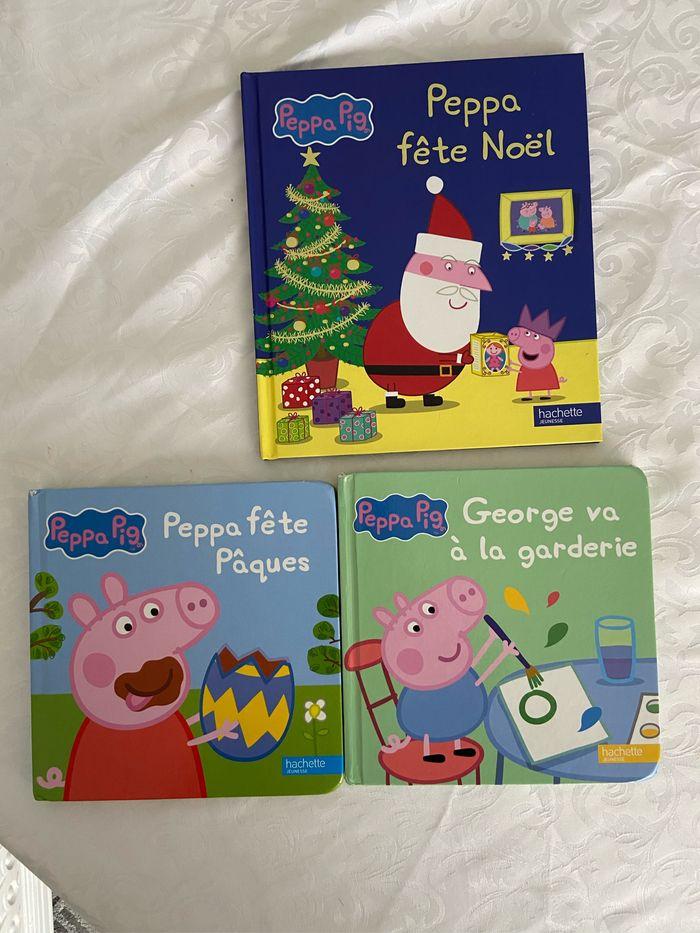 Lot de 3 livres peppa pig - photo numéro 1