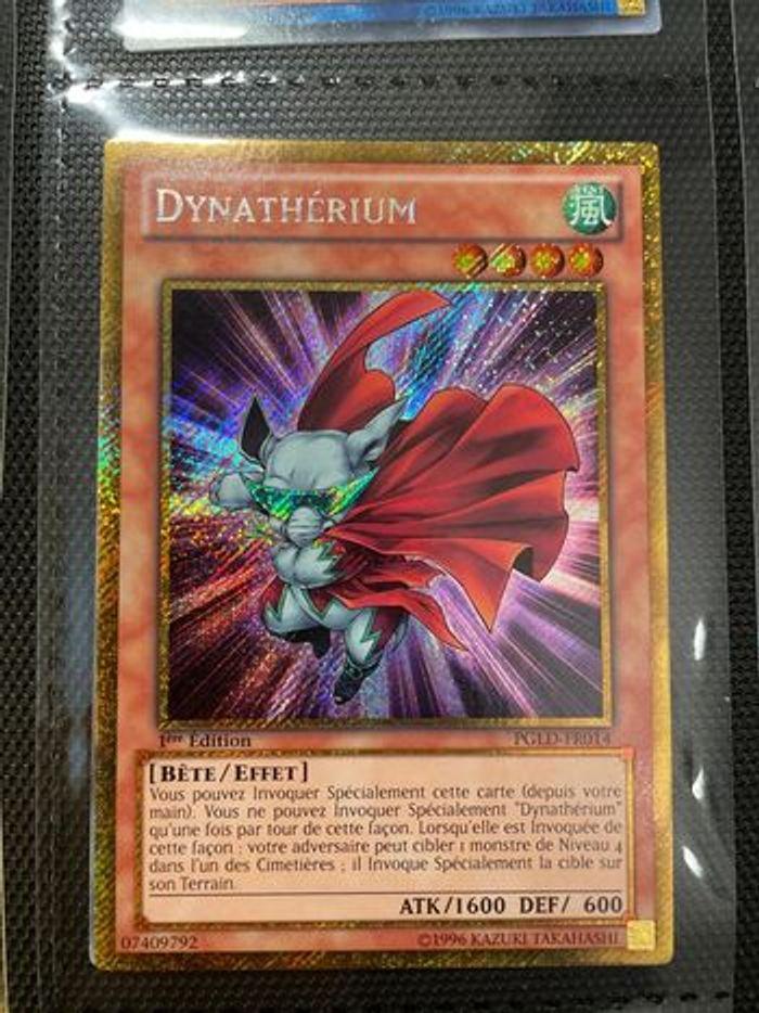 Carte Yu-Gi-Oh! : Dynathérium - PGLD-FR014 - photo numéro 1