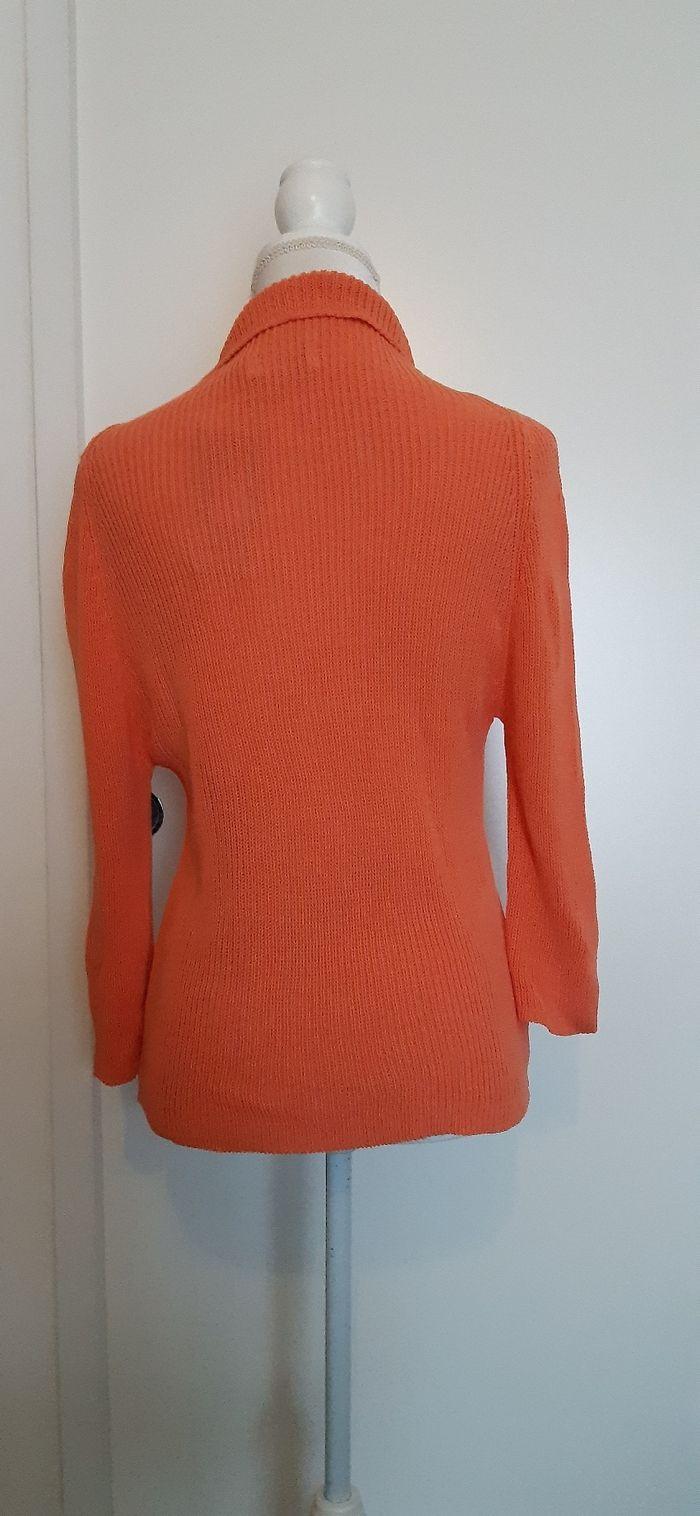 Pull orange corail - photo numéro 2