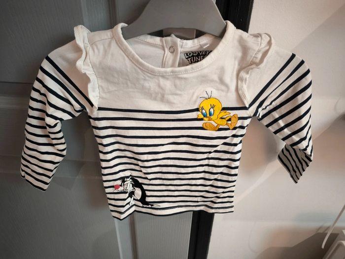 T-shirt fille Disney 12 mois - photo numéro 1