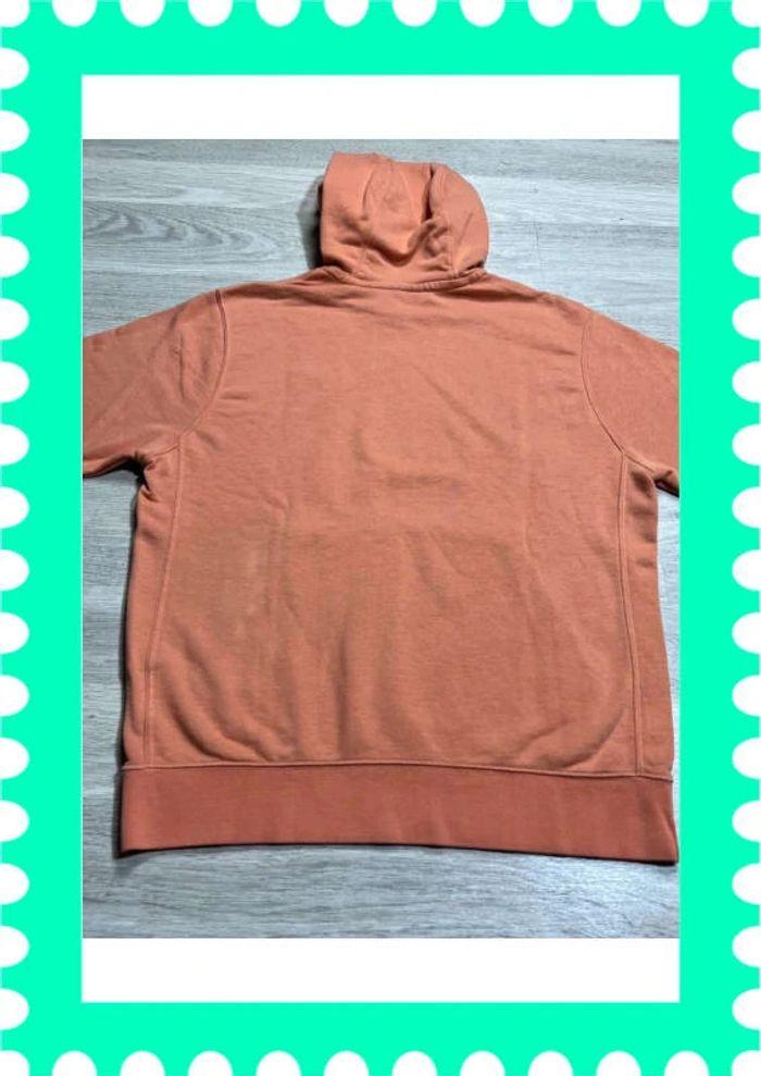 👕 Sweat à capuche Nike logo brodé Orange Taille M 👕 - photo numéro 2