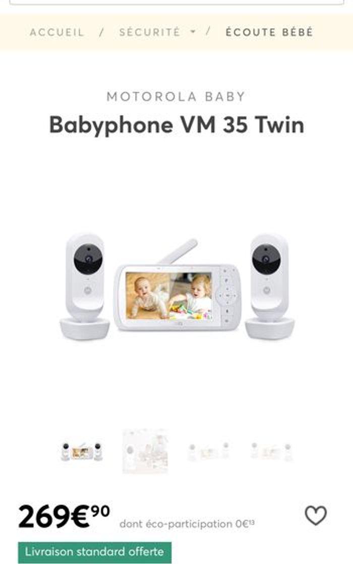 Babyphone VM 35 Twin - photo numéro 6