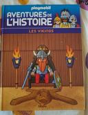 Livre Playmobil Les Vikings