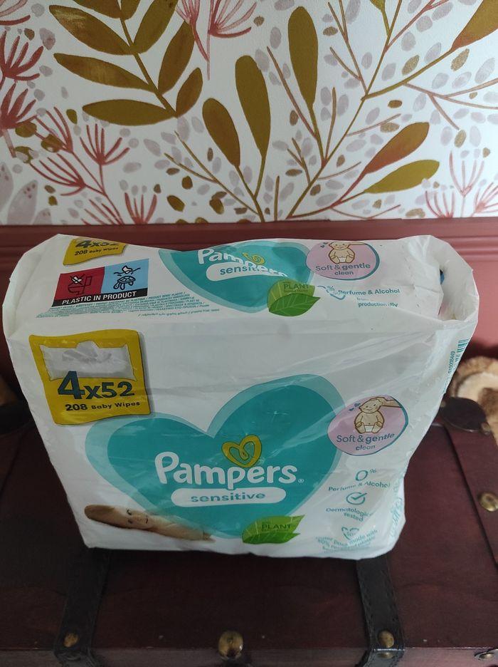 Lingettes Pampers sensitive - photo numéro 1