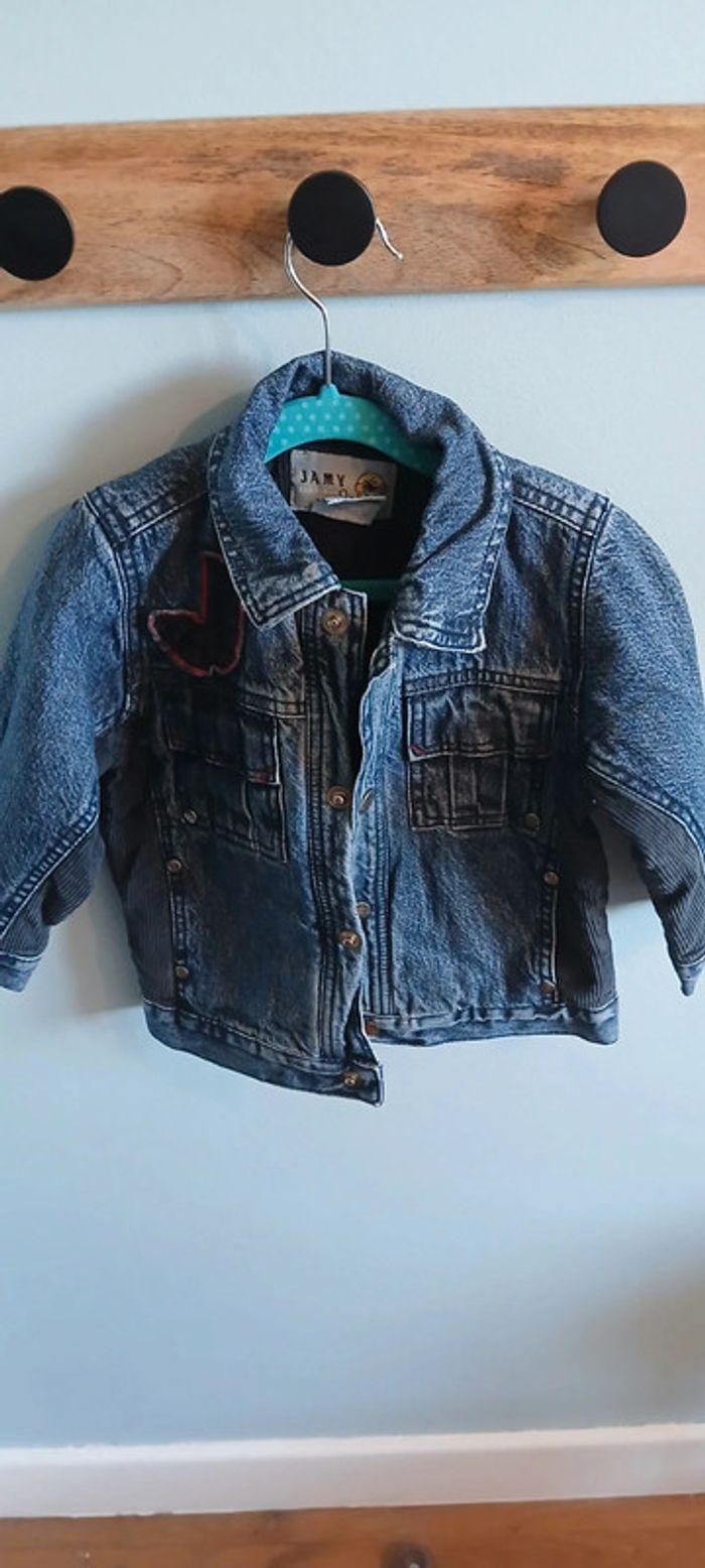 Veste en jean chaude - photo numéro 1