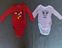 Lot 2 bodies Disney Mickey 3 mois