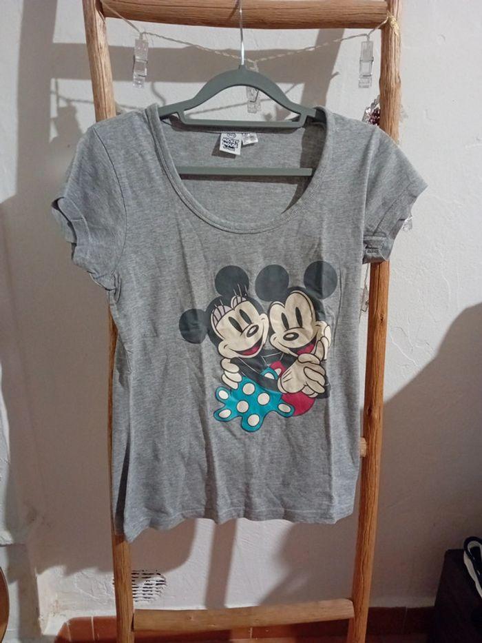 T-shirt pyjama femme mickey taille 36/38 - photo numéro 1