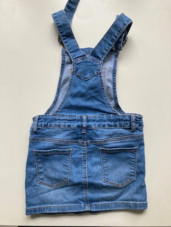 Robe salopette en jeans 4 ans - photo numéro 4