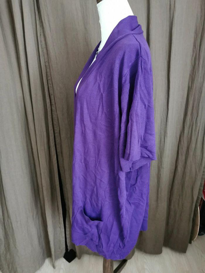 Veste gilet violet Daxon taille 62/64 - photo numéro 2