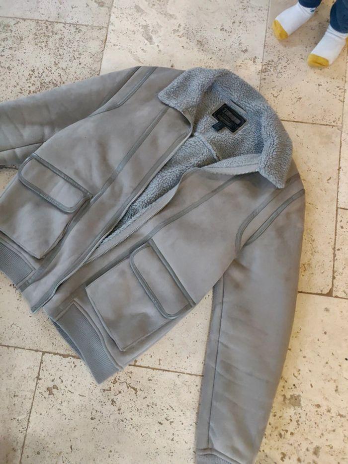 Veste effet daim homme taille M 21 men - photo numéro 1