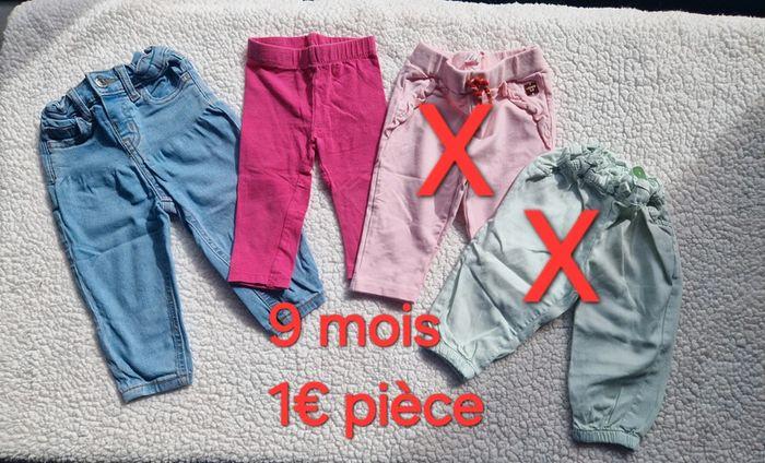 Pantalons 9 mois