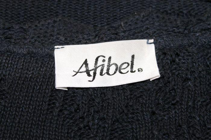 Pull demie saison - Ajouré - Bleu marine - Afibel - 56 - photo numéro 11