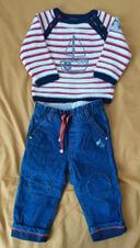 Ensemble pull et jean bébé