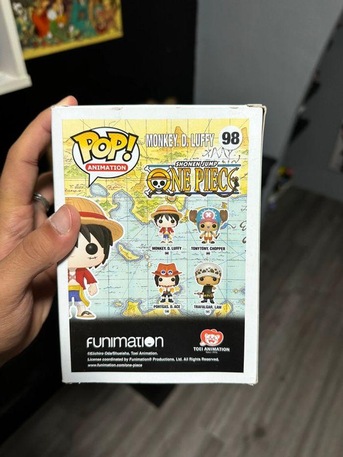 Funko Pop Monkey.D.Luffy 98 OG ( Cheveux brillants ) - One piece - photo numéro 7