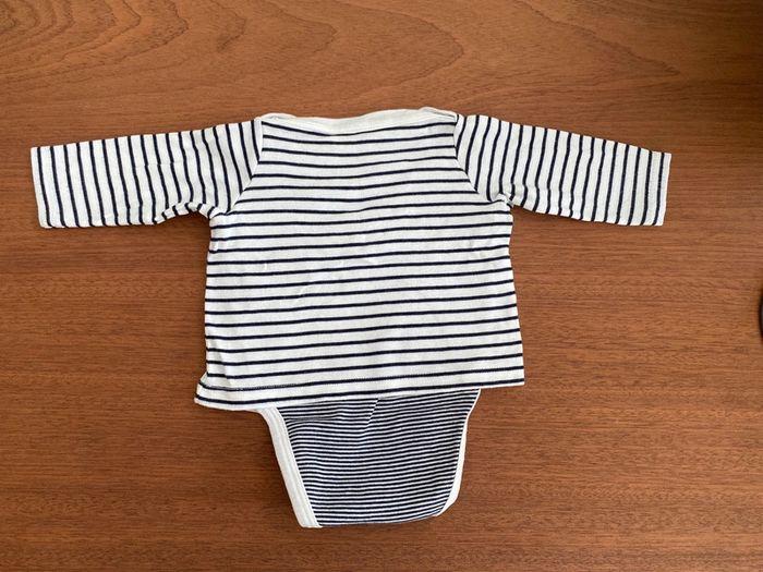 Body tee shirt intégré Petit Bateau - photo numéro 2