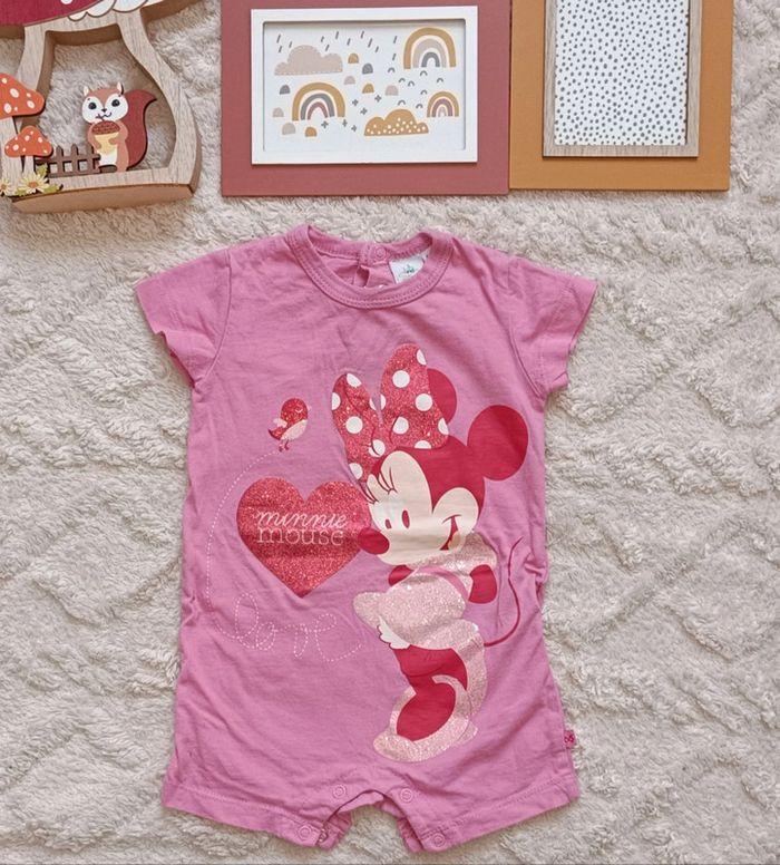 Combishorts Minnie bébé 6 mois 🌸