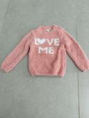 Pull rose taille 6 ans