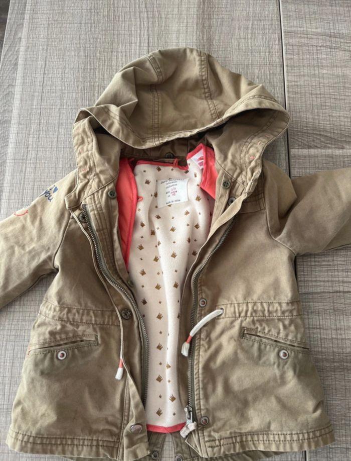 Manteau parka fille Zara - photo numéro 1