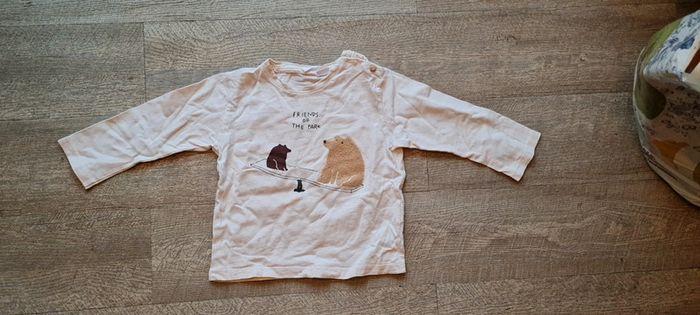 T-shirt manches longues zara