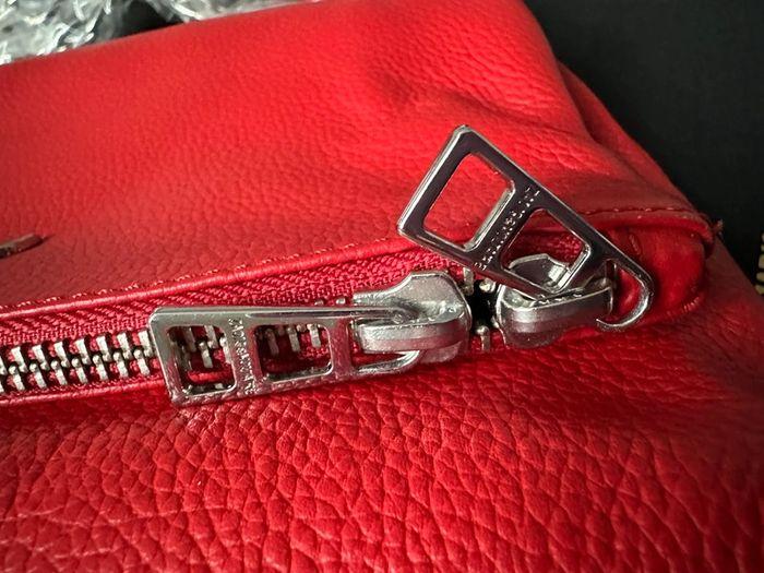 Sac Rocky Zadig et Voltaire cuir rouge - photo numéro 7