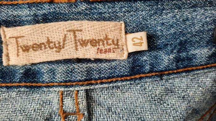 Mini jupe en jeans taille 38 Twenty Twenty - photo numéro 3