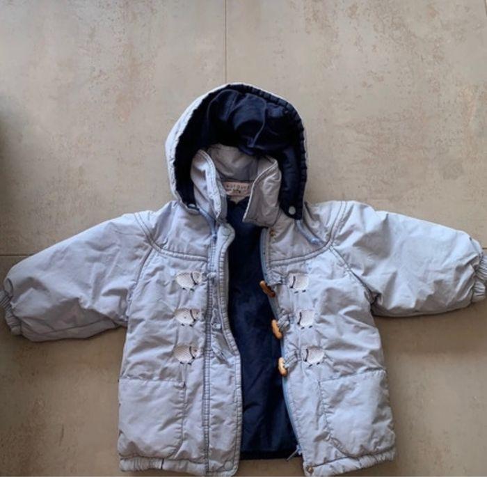 Anorak Natalys bleu taille 18 mois - photo numéro 1