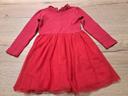 Robe Okaidi tulle rouge 5 ans