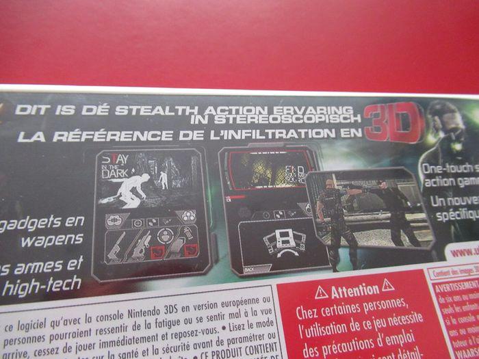 Splinter Cell 3D 3DS - photo numéro 5