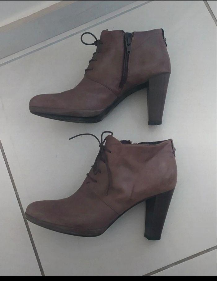 Bottines  cuir Manas Design - photo numéro 2