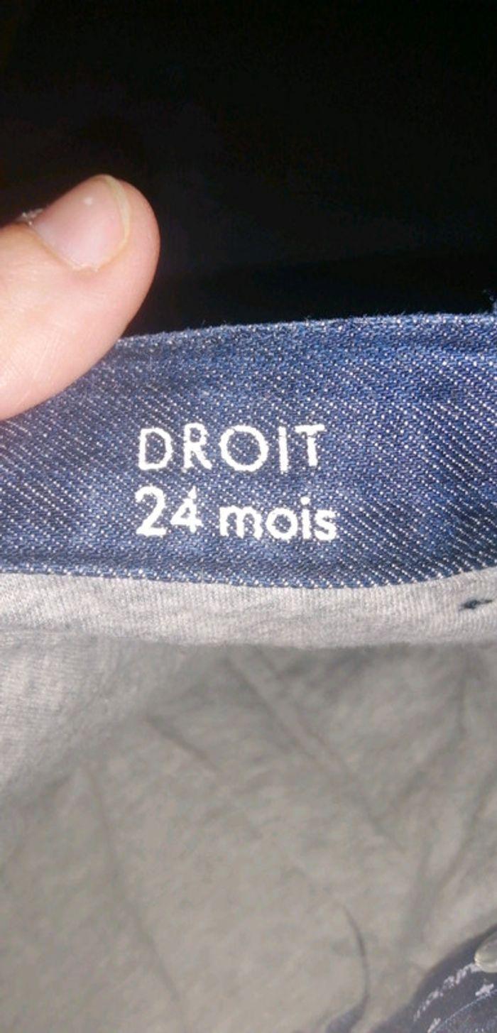 Lot jeans droit jumeaux - photo numéro 5