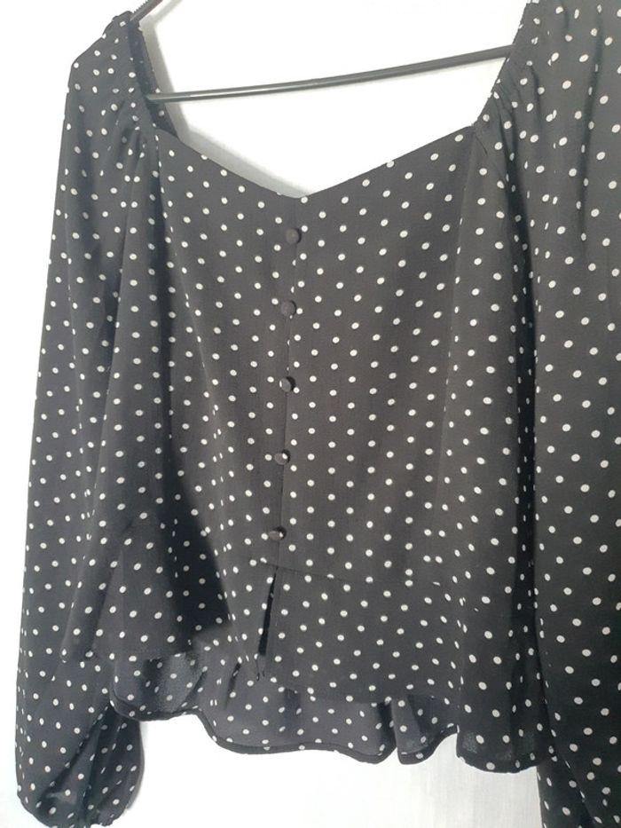 Blouse à pois - photo numéro 2