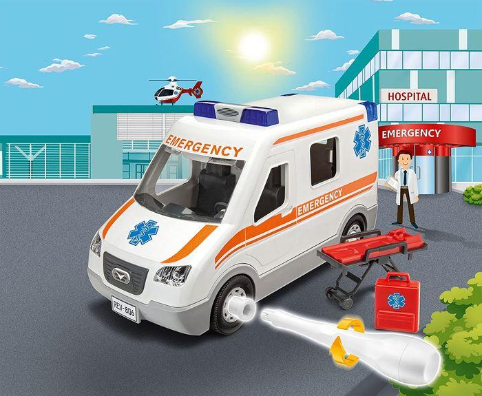 MAQUETTE REVELL 00806 JUNIOR KIT AMBULANCE A CONSTRUIRE - photo numéro 9