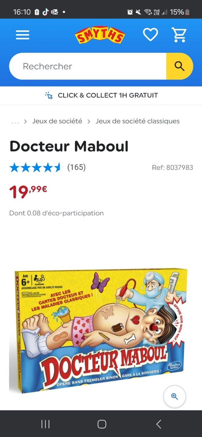 Jeu Docteur Maboul - photo numéro 2