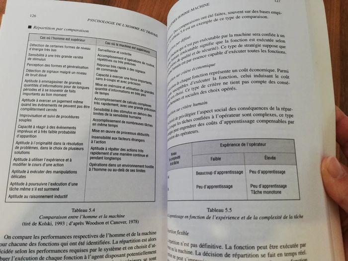 Livre psychologie de l'homme au travail neuf - photo numéro 5