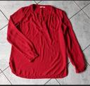 Blouse rouge L