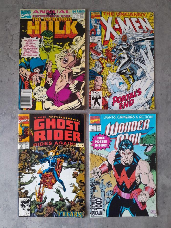 Comics Vintage Marvel X4 - photo numéro 1