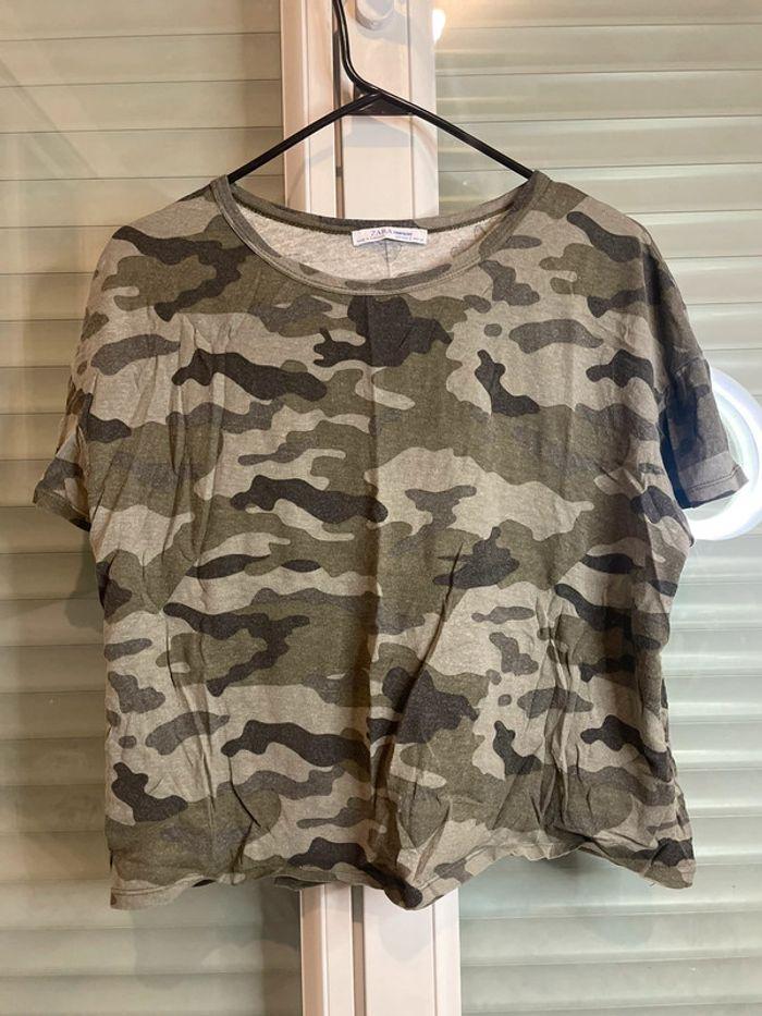 T-shirt militaire pour femme - photo numéro 1