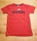 T-shirt enfant Redskins rouge 8 ans