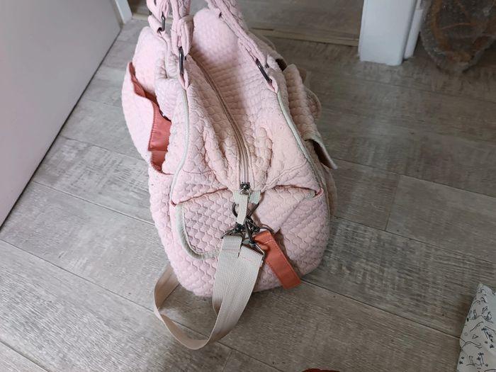 Sac à langer multipoches vertbaudet rose poudré - photo numéro 4