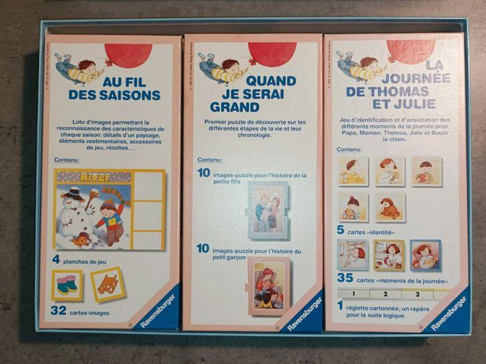 Jeu de société vintage 1987 "Au pays des journées et des saisons" - photo numéro 2