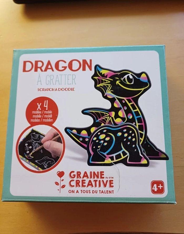 Dragon à gratter - photo numéro 1