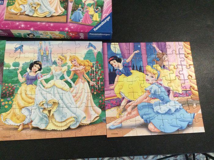 Puzzle princesses Disney 3x49 pieces - photo numéro 3