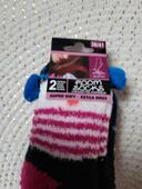 Lot 2 paires de chaussettes hiver