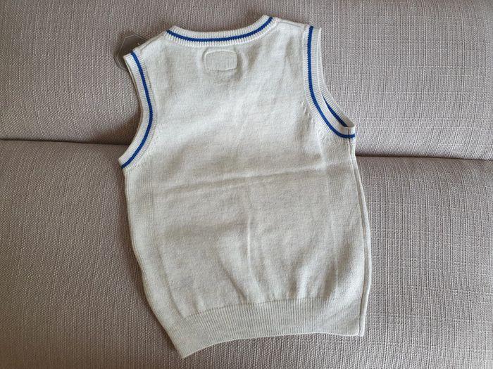 Pull Gilet blanc neuf - Sergent Major 4 ans - photo numéro 2