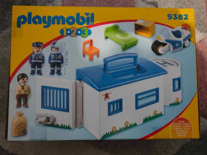 Playmobil 1.2.3 - Le Comissariat Transportable - 9382 - photo numéro 2