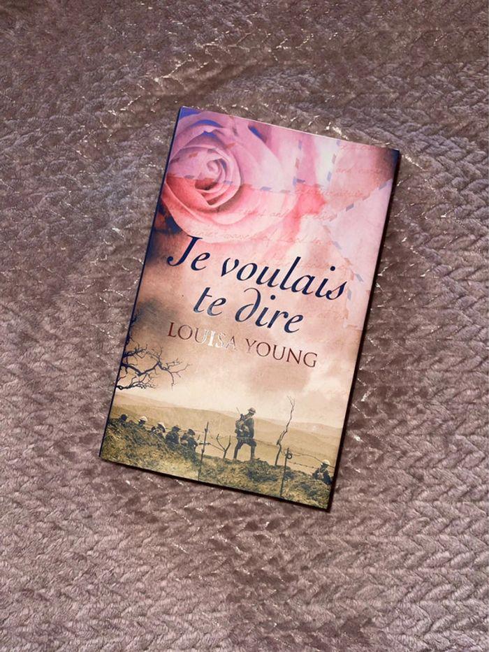 LIVRE - Je voulais te dire - Louisa Young - photo numéro 1