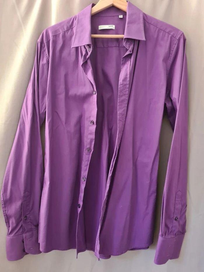 chemise violet - photo numéro 1