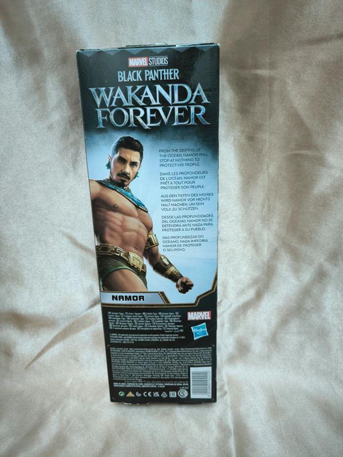 Figurine Black Panther Wakanda Forever Namor Marvel Hasbro - photo numéro 2